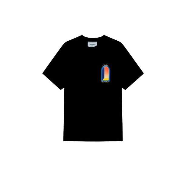 Tee-Shirt Noir/Bleu