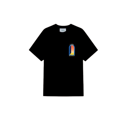Tee-Shirt Noir/Bleu
