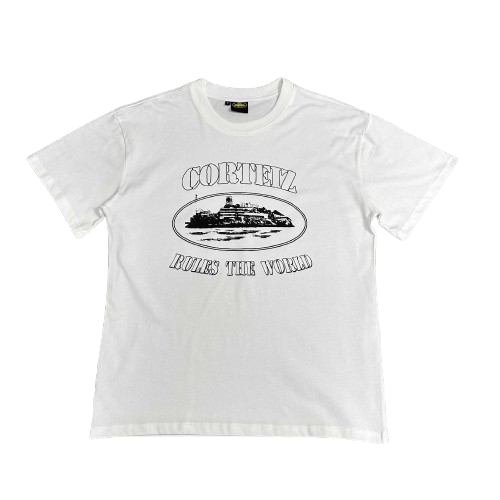 T-shirt Corteiz Blanc/Noir