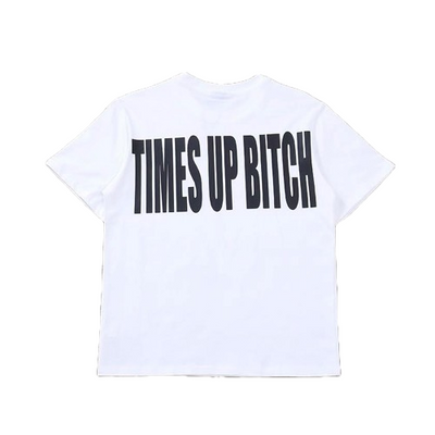 T-shirt Corteiz Blanc/Orange