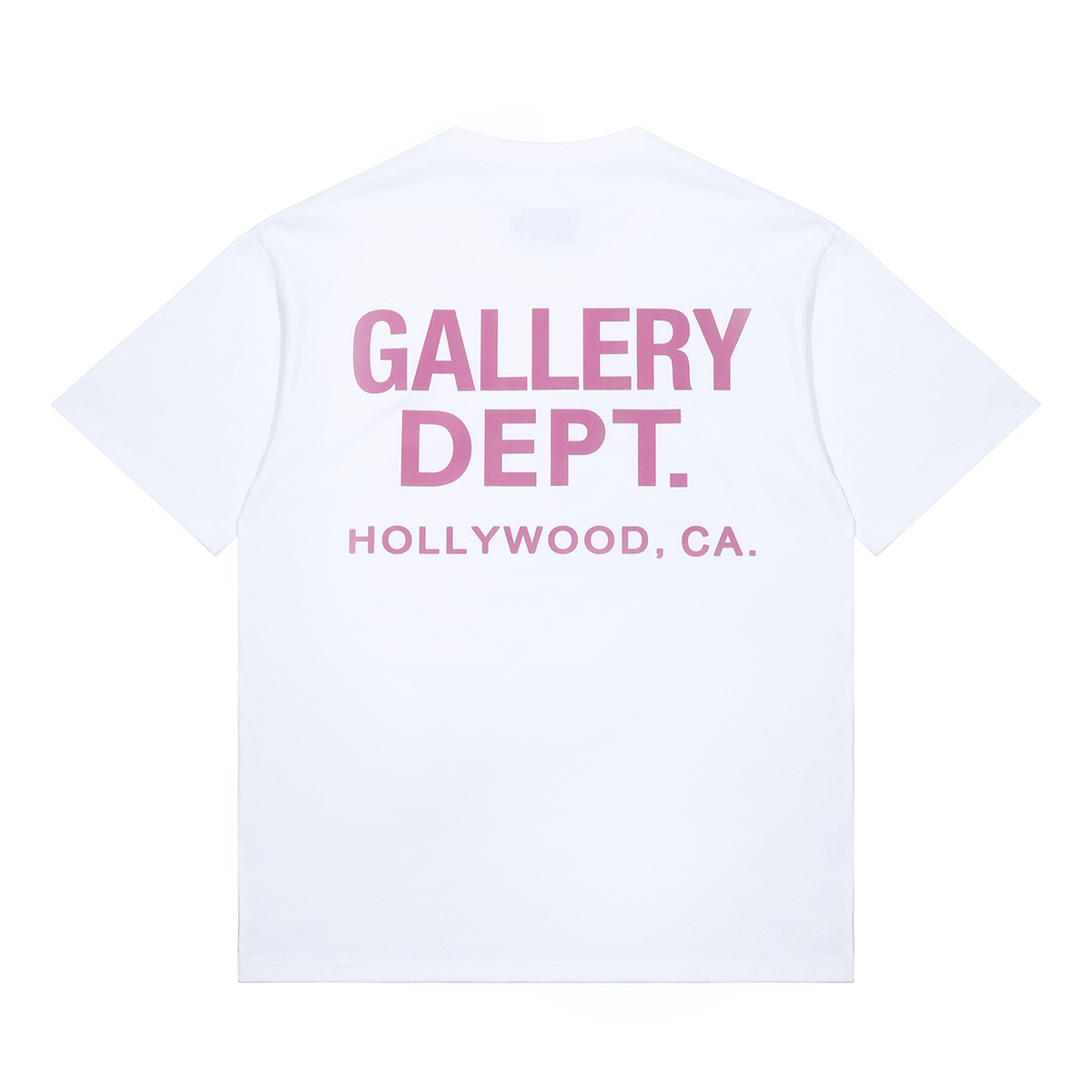 T-shirt Gallery Dept. Blanc/Rose