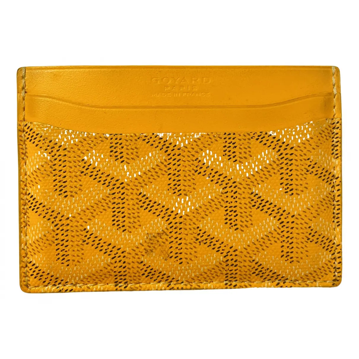 Porte Carte Goyard Jaune