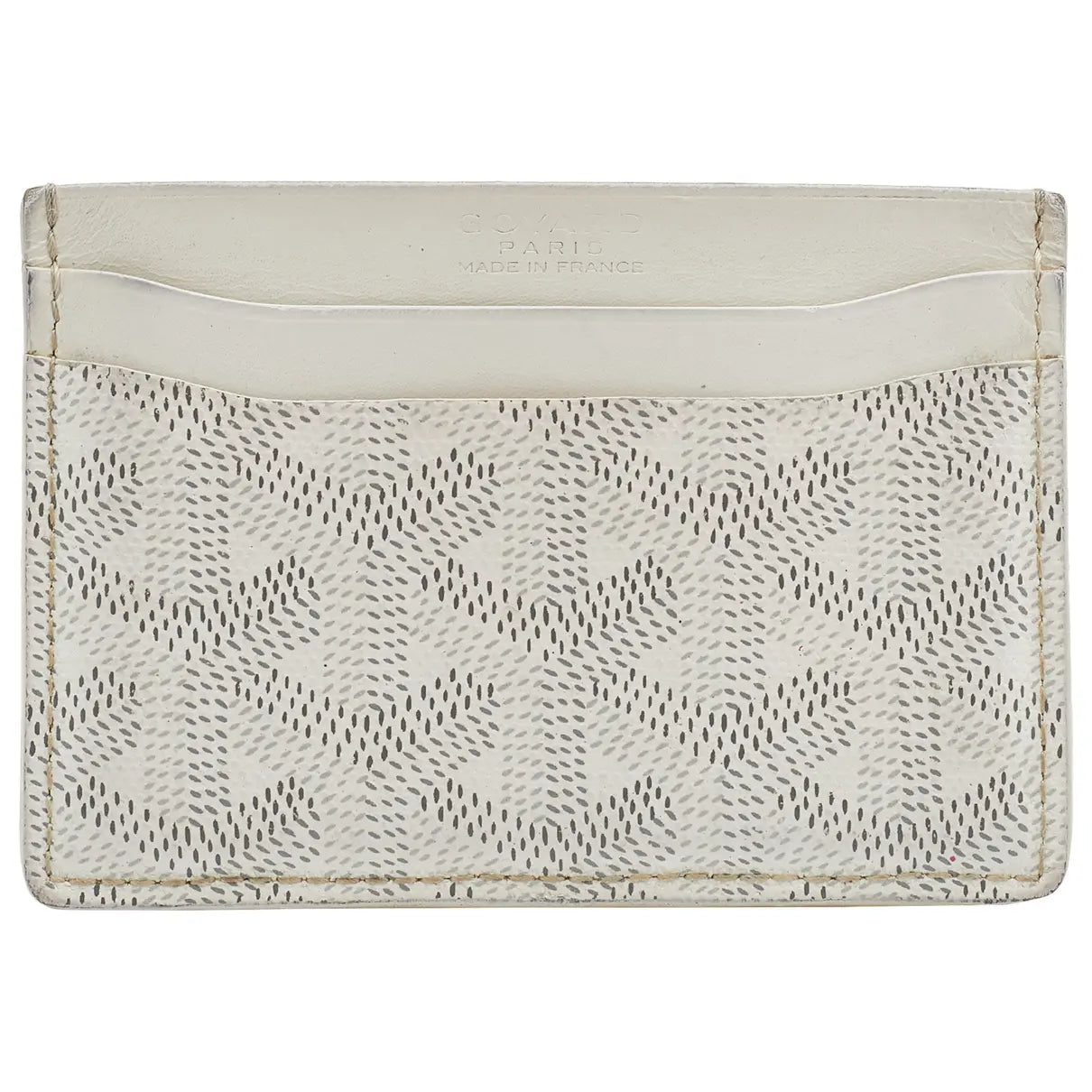 Porte Carte Goyard Blanc
