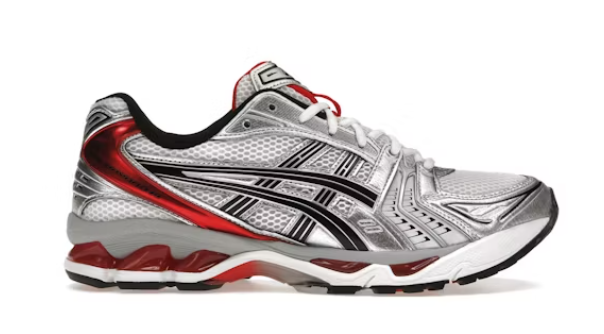 ASICS Gel-Kayano 14 blanc/rouge
