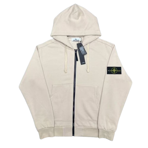 Zip Stone Island Beige