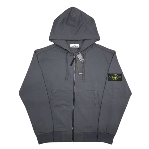 Zip Stone Island Gris Foncé
